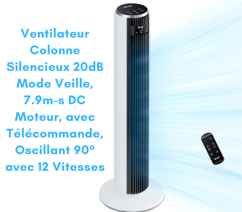 Ventilateur Colonne Silencieux